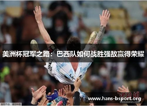 美洲杯冠军之路：巴西队如何战胜强敌赢得荣耀